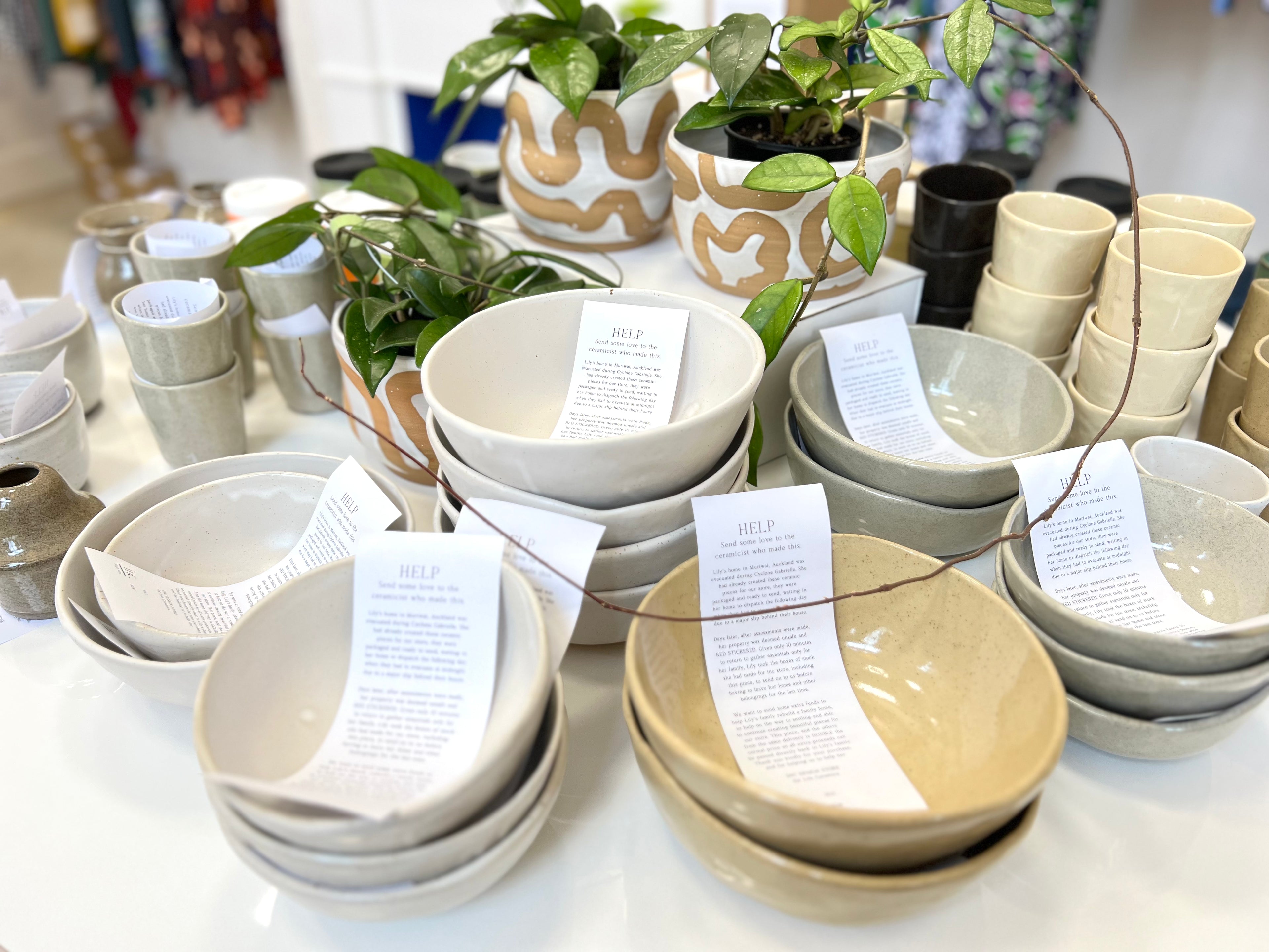 Lil Ceramics Fundraiser