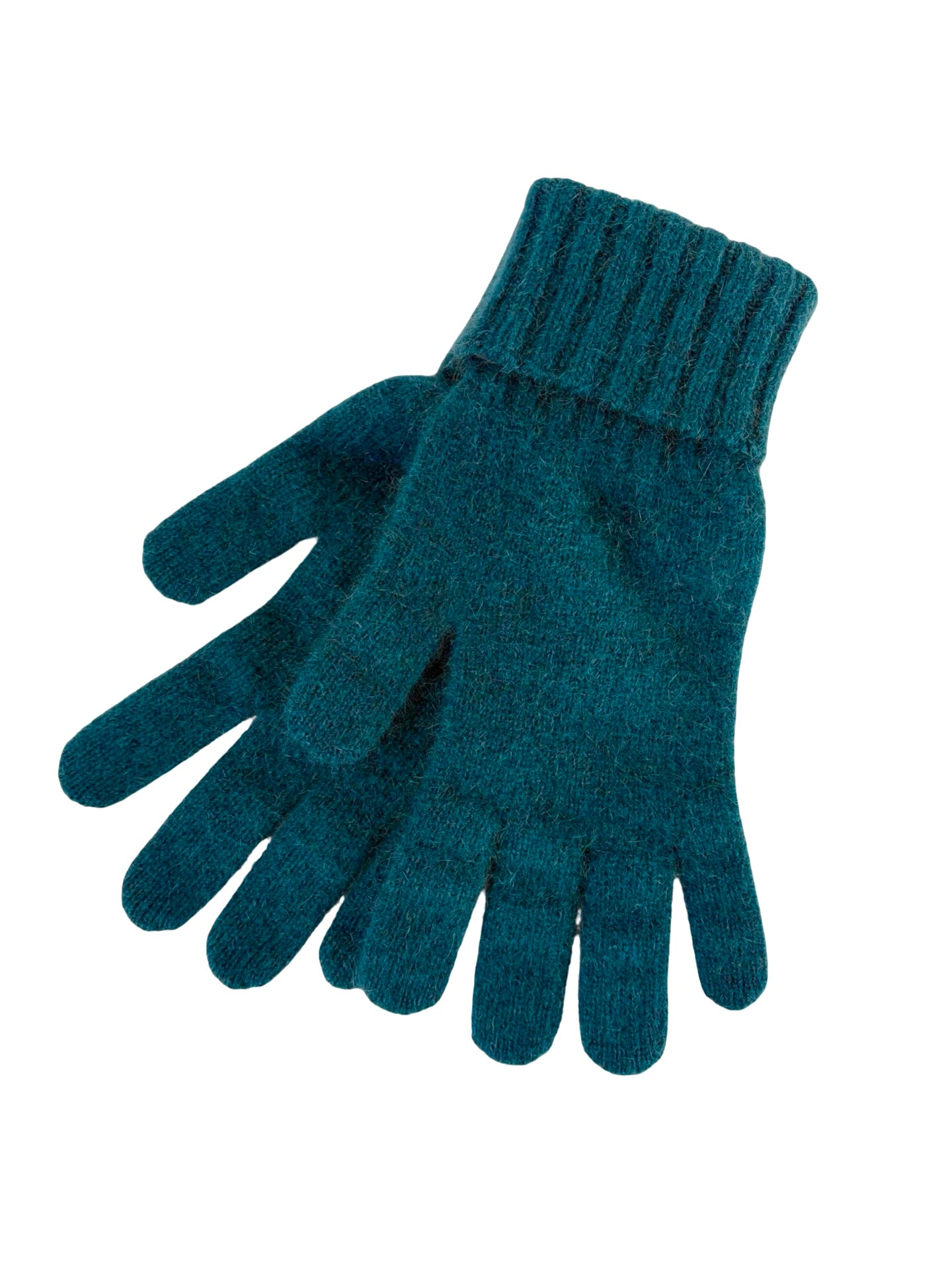 Possum Merino Turn Back Gloves - Tasman