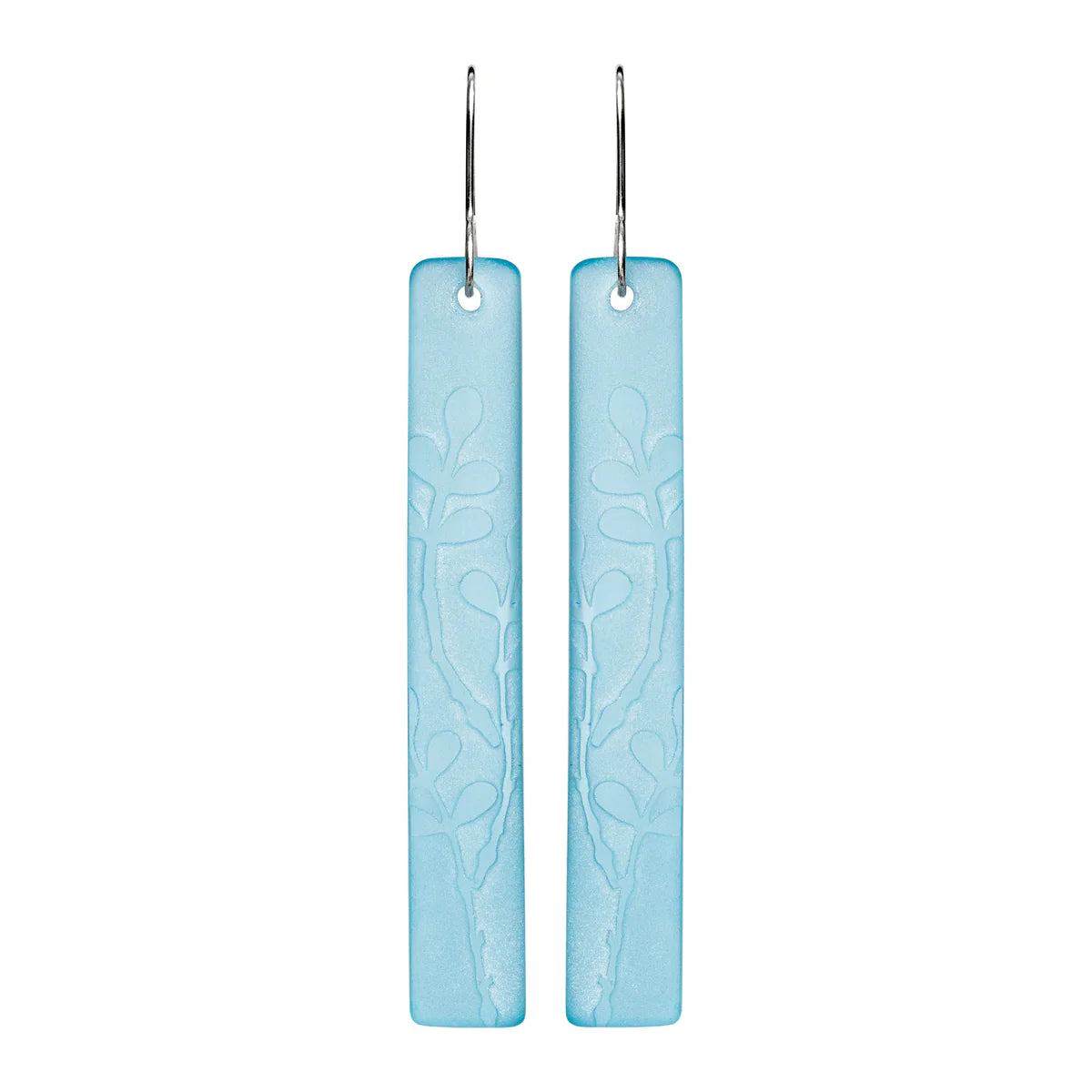 Rātā Vine Drop Earrings - Light Blue