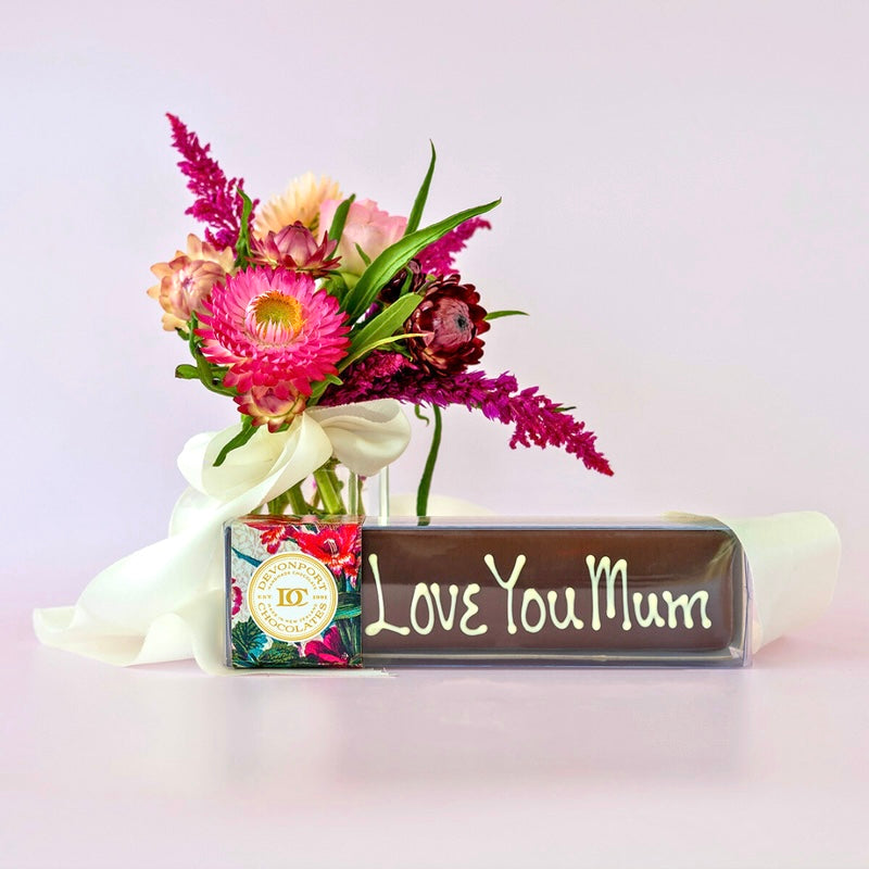 Mother's Day "Love you Mum" Truffle Slice