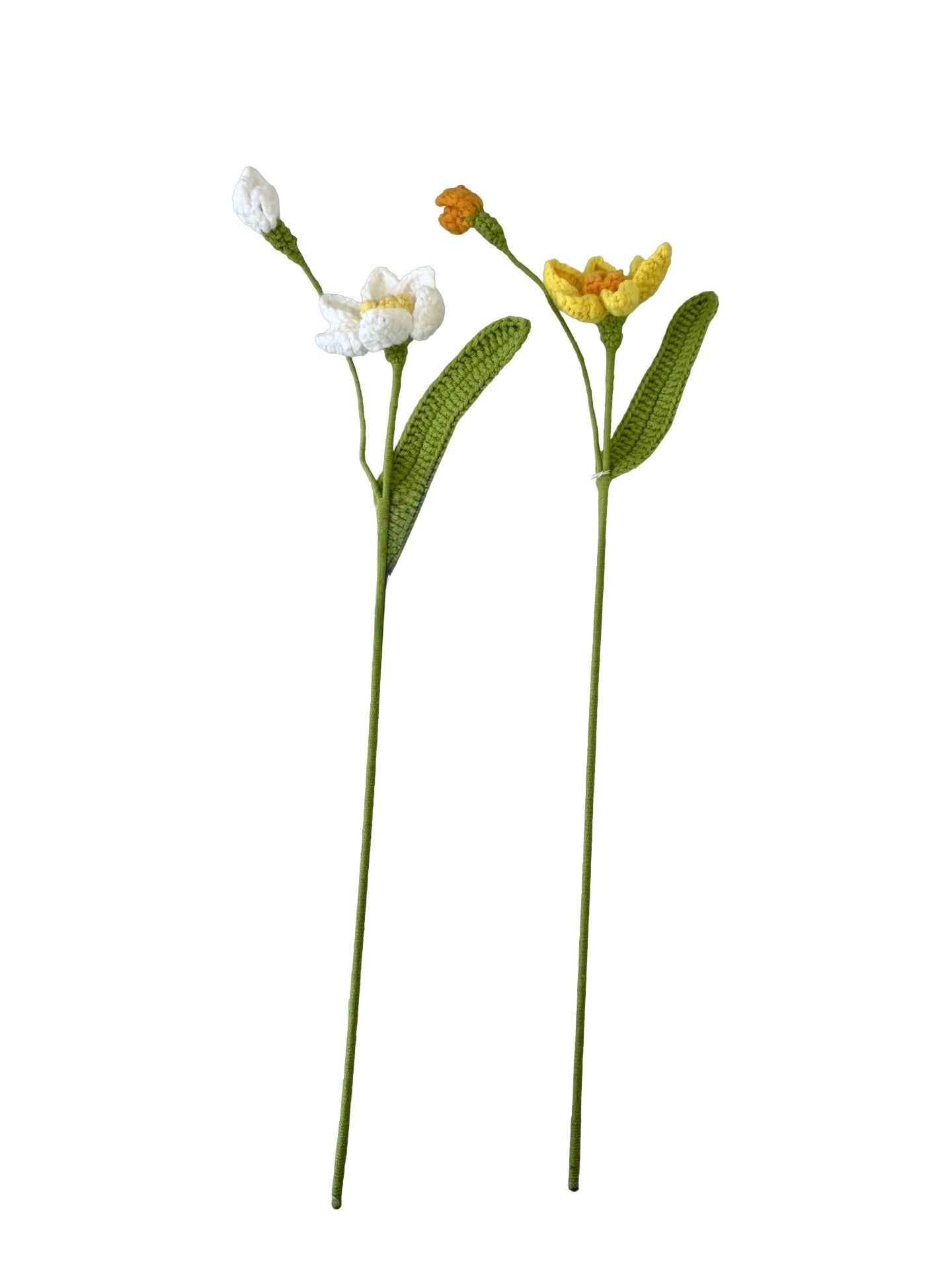 Crocheted Daffodil - Yellow