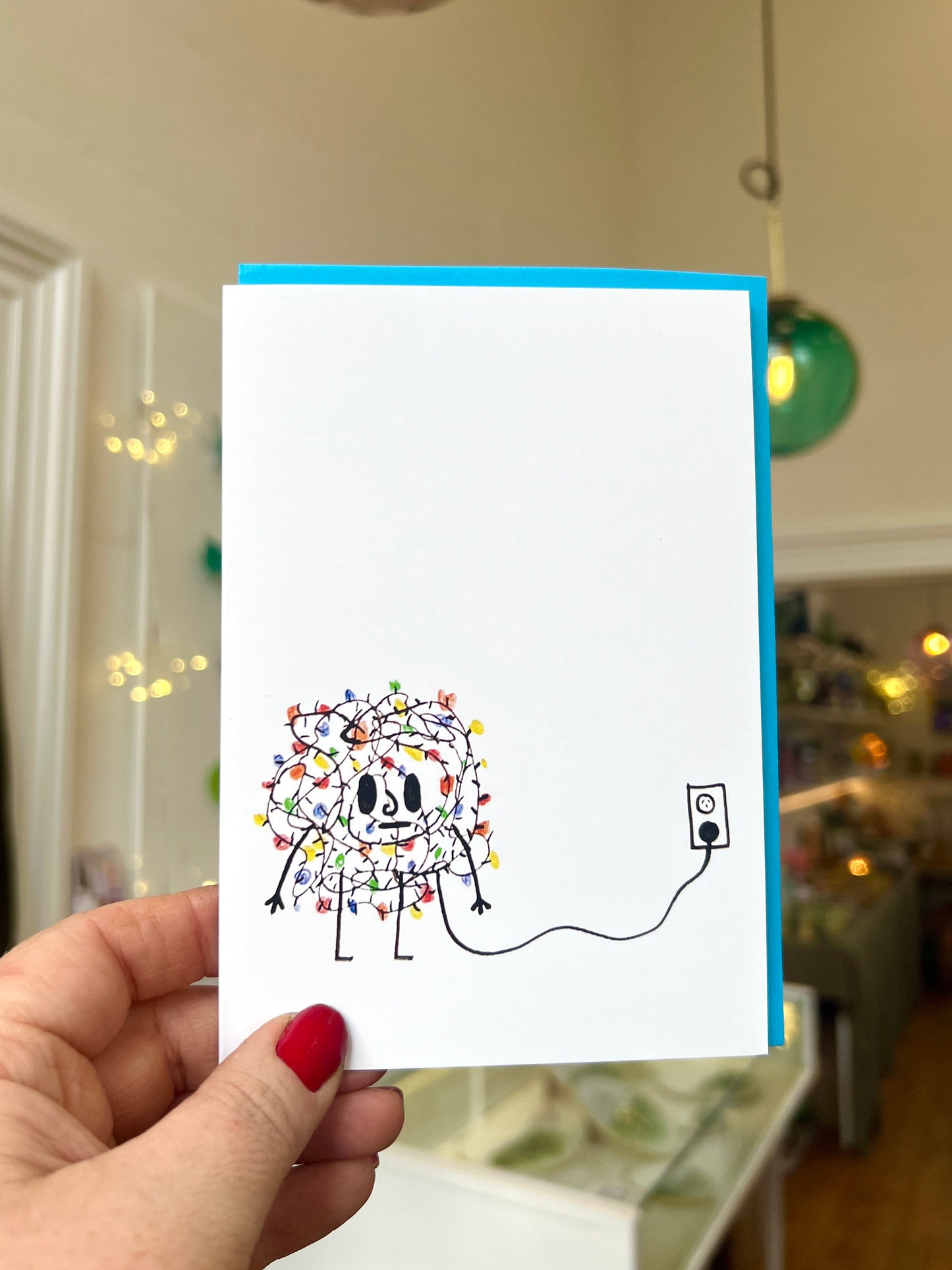 Deliberate Scribble - Illustrated Card by Jemimadidit