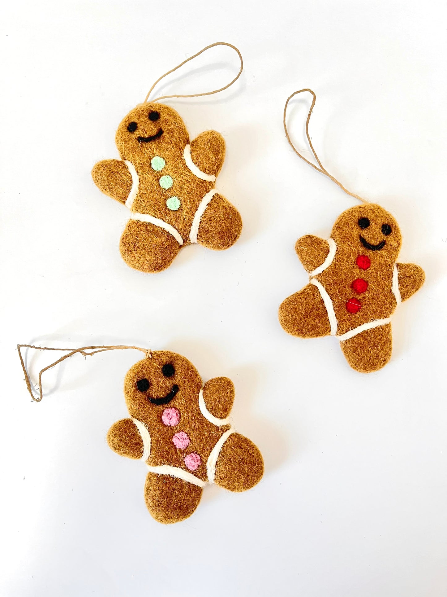 Felt Gingerbread Man Decoration