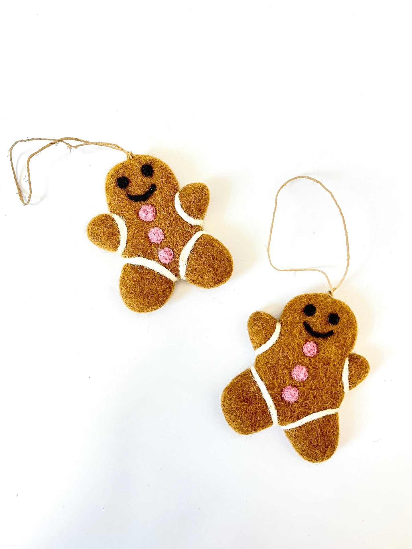 Felt Gingerbread Man Decoration