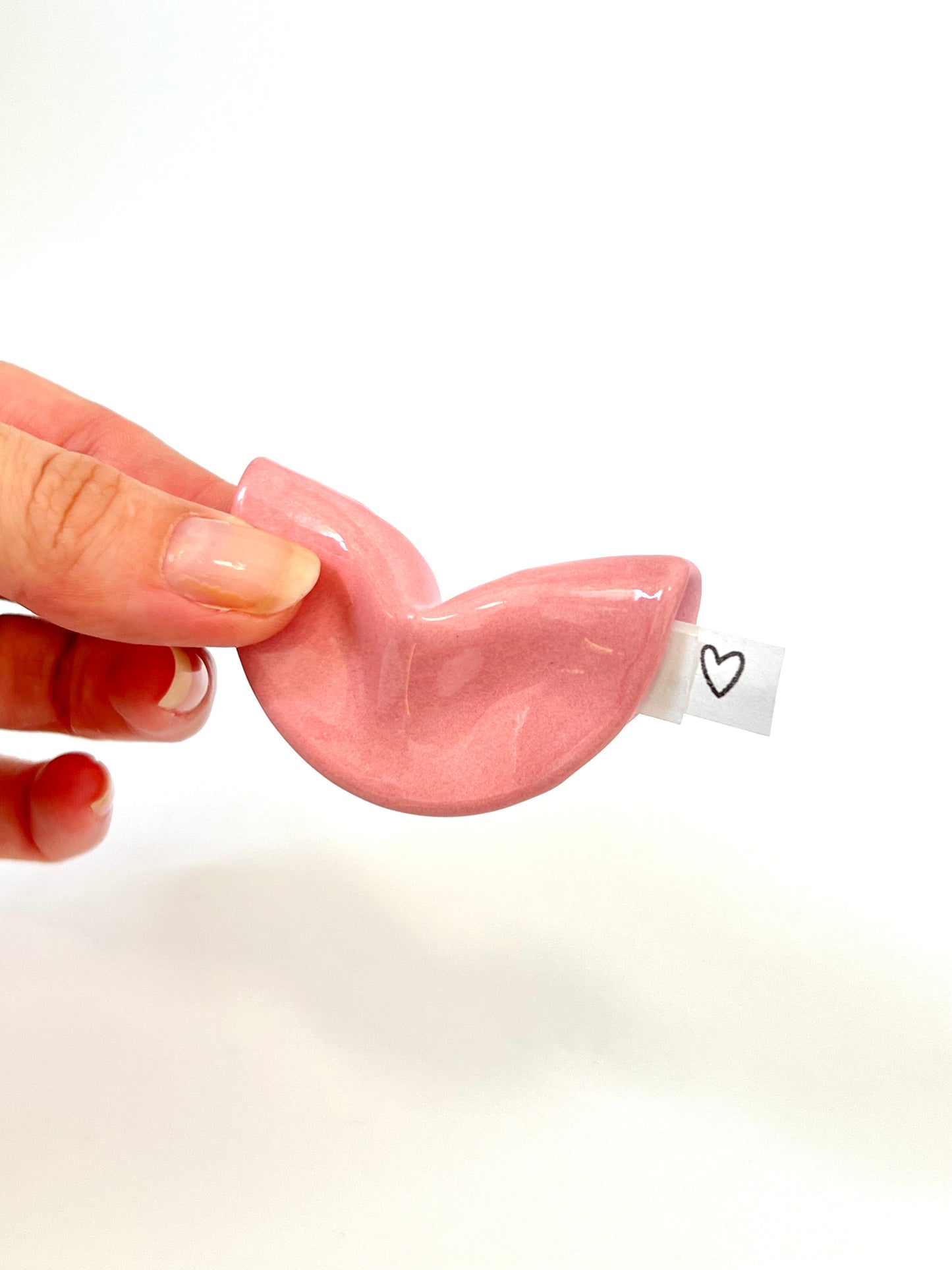 Ceramic Fortune Cookie
