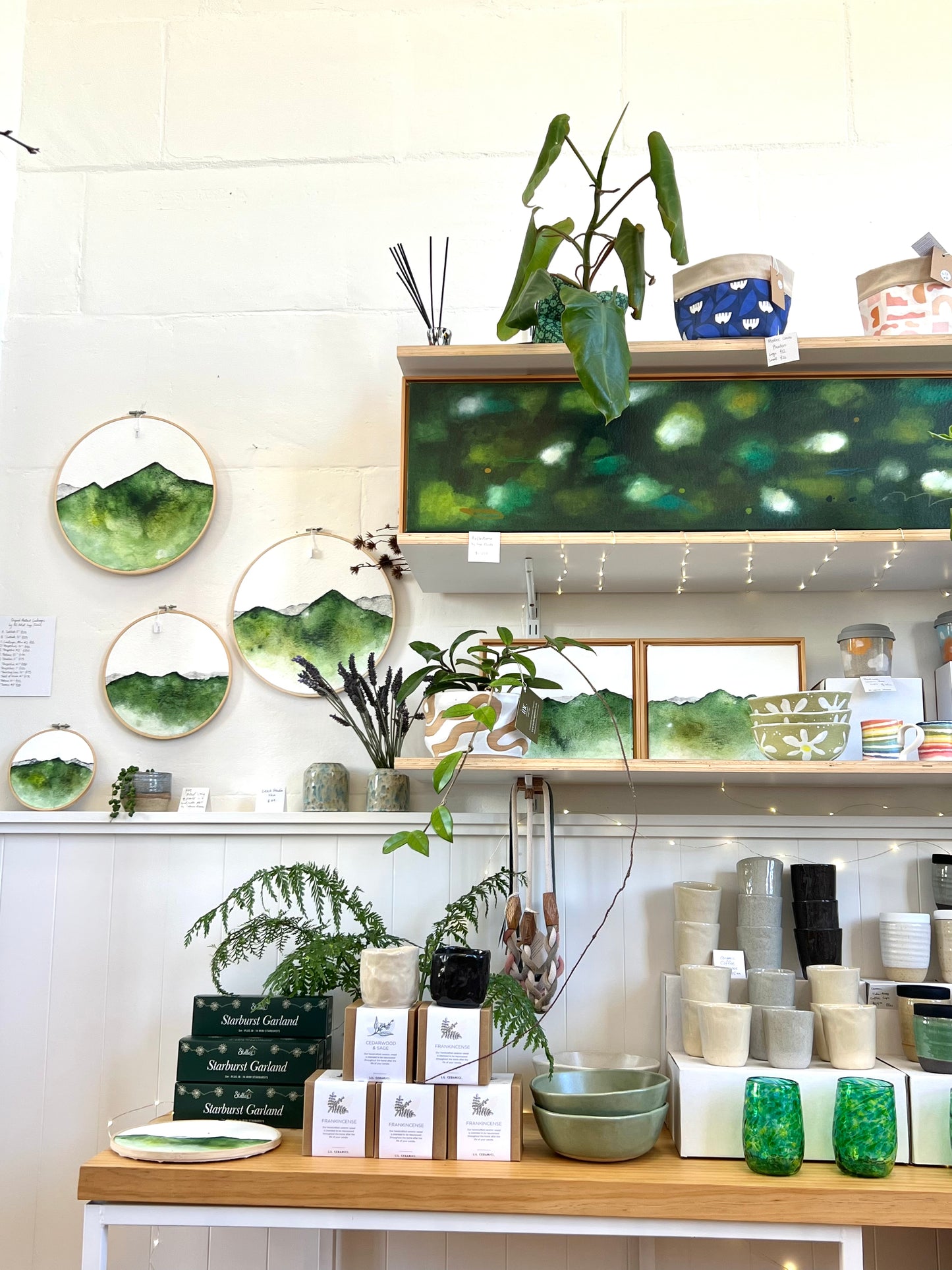 Handmade Ceramic Vase - Earthy Blue