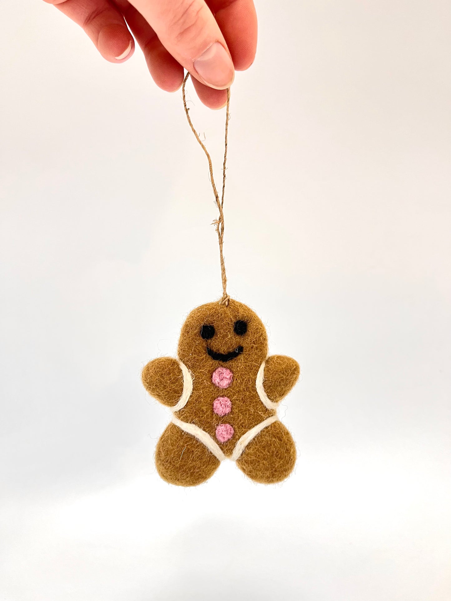 Felt Gingerbread Man Decoration