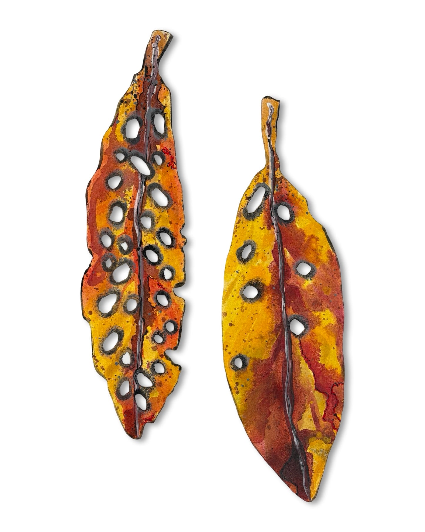 Medium Pohutukawa Leaf (24038)