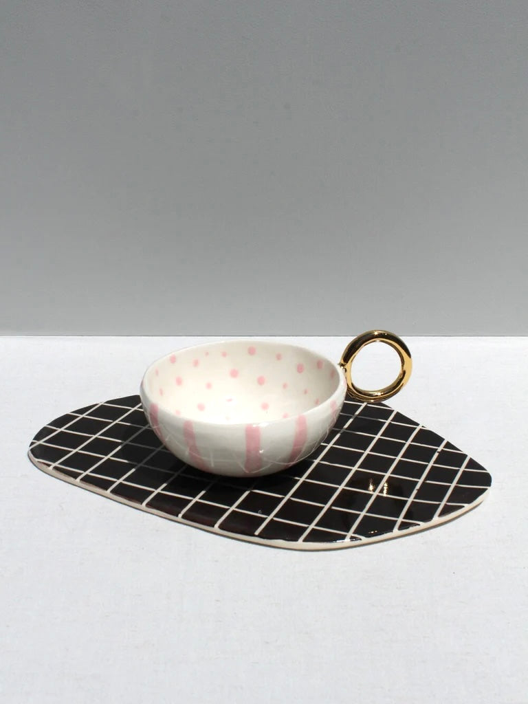 "With Pleasure #3" Ceramic Tray