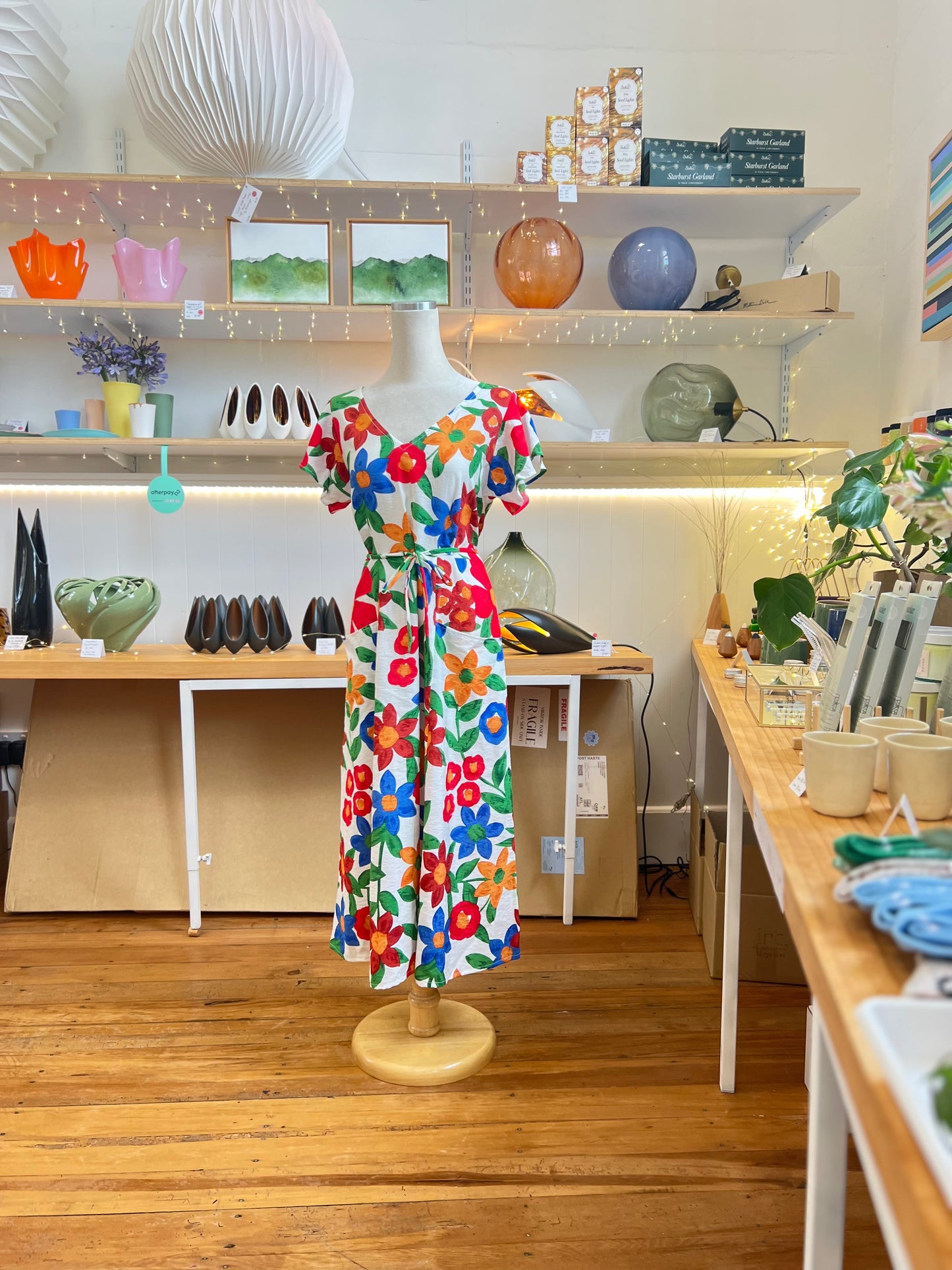 "Lucia" Dress - White Floral