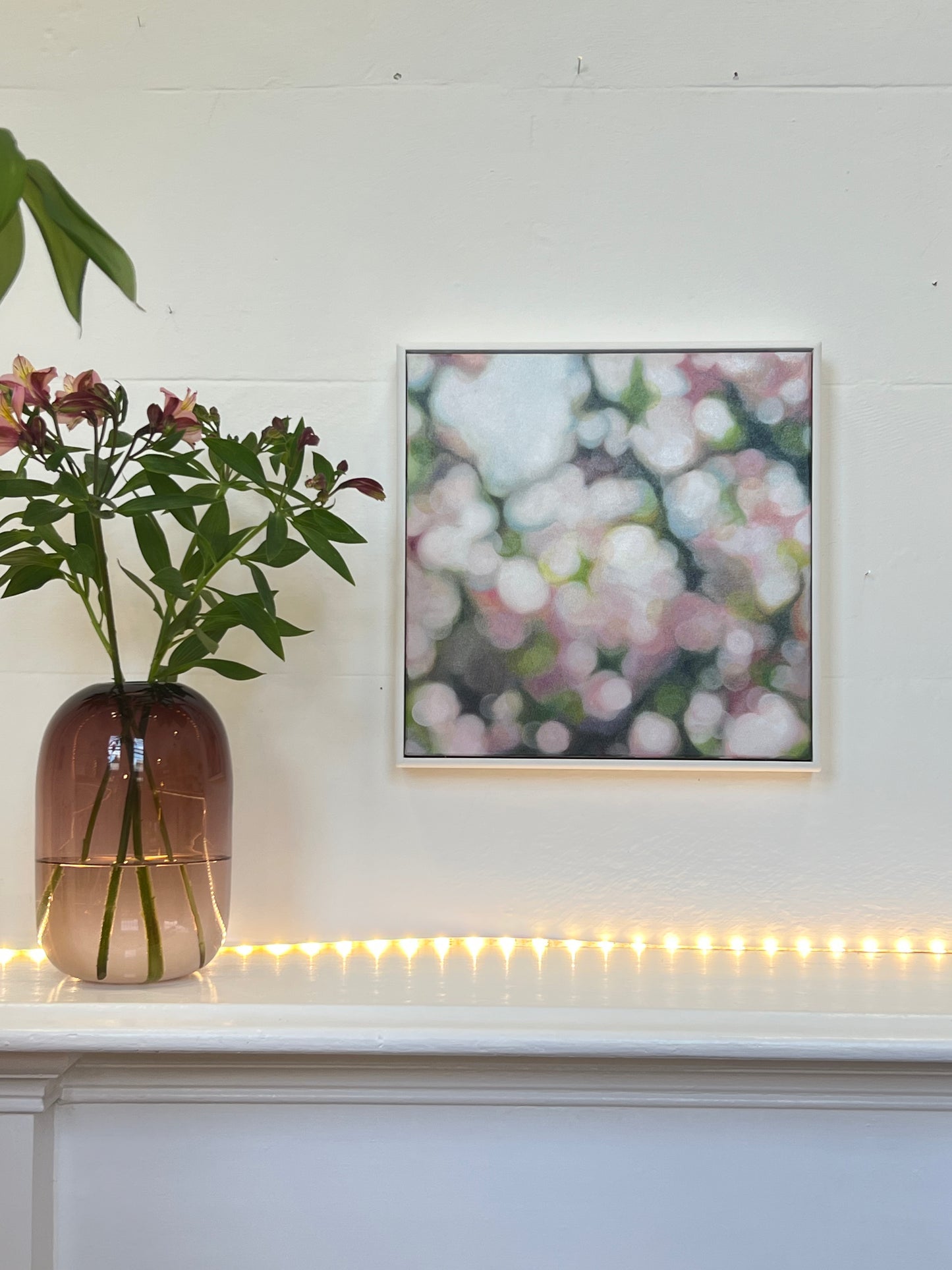 "Bokeh-ful" - Original Oil Painting on Canvas, 40 x 40cm