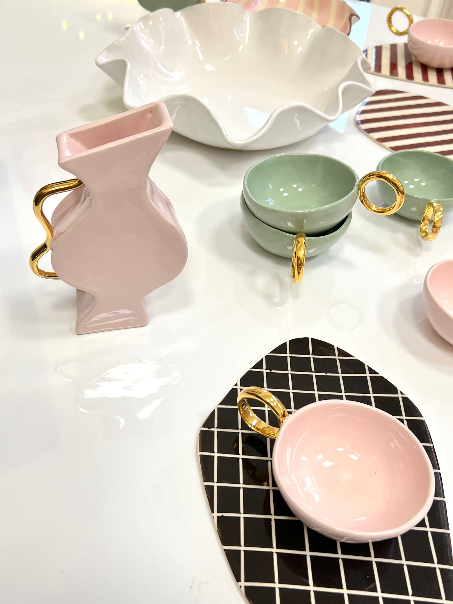 "With Pleasure #3" Ceramic Tray