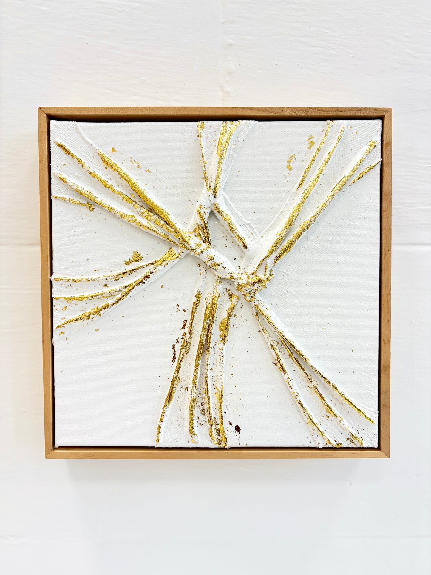 "The Ties That Bind II - Connection", Original painting by Elizabeth Marshall - 30cm x 30cm