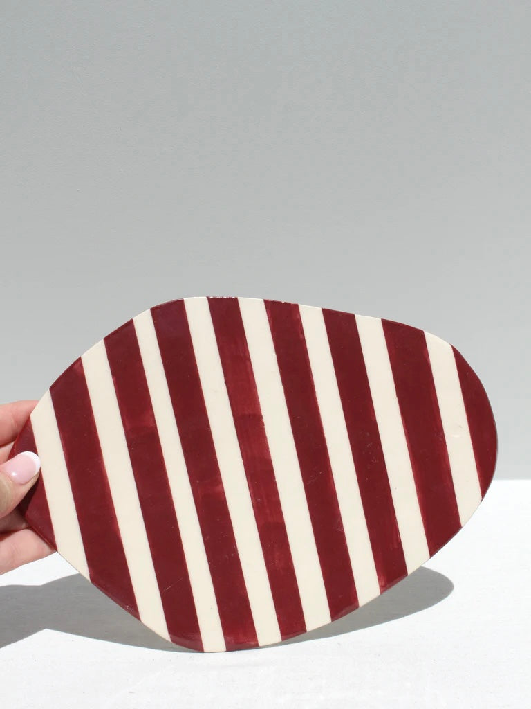 "With Pleasure #4" Ceramic Tray
