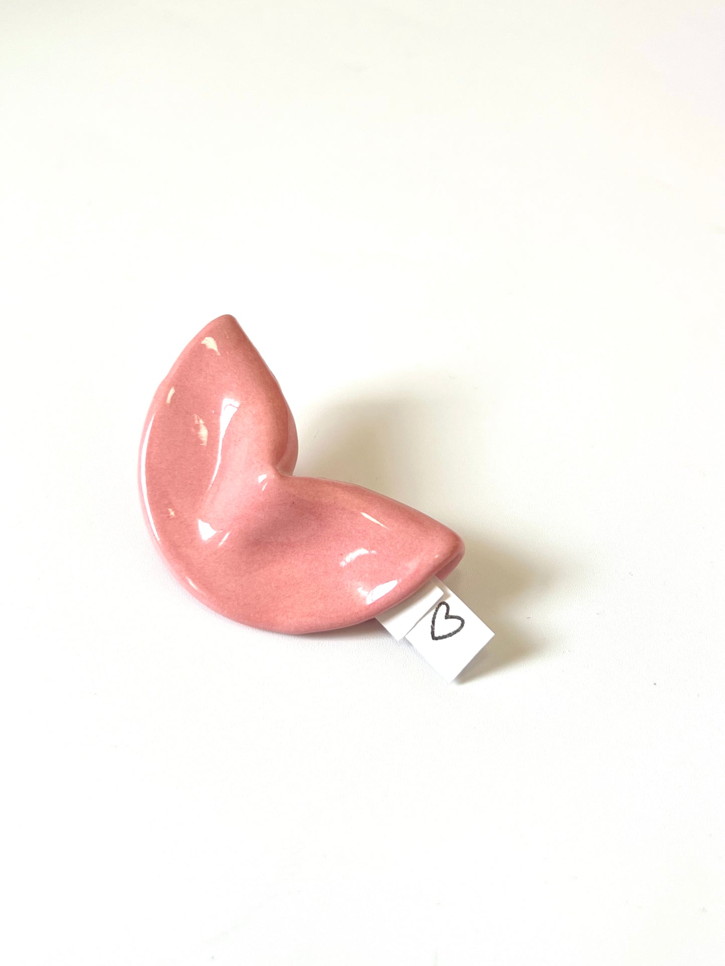 Ceramic Fortune Cookie