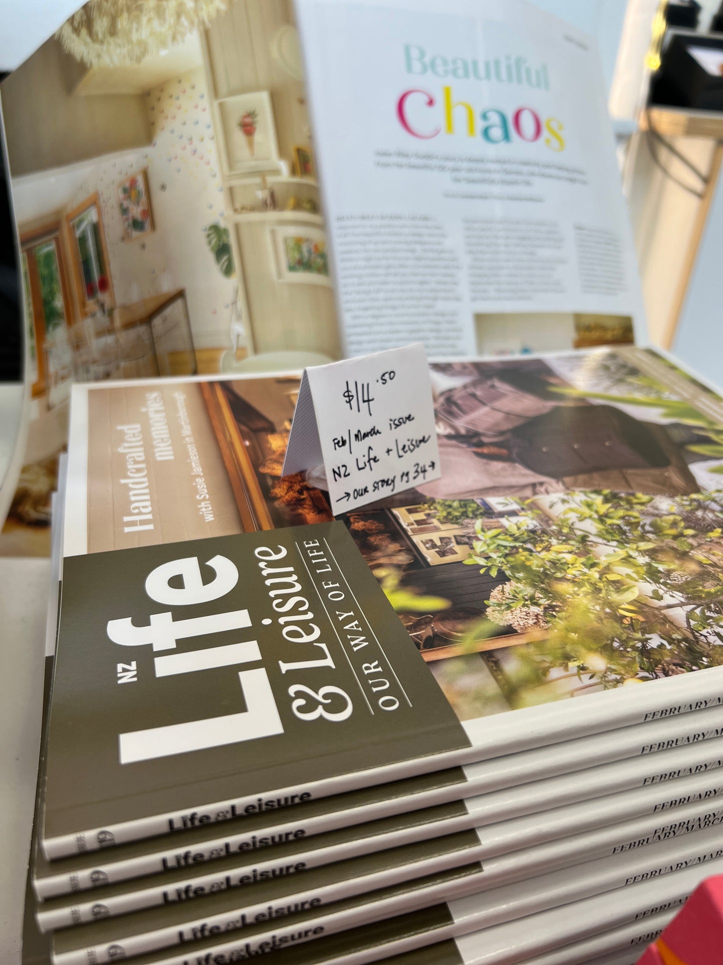 NZ Life & Leisure Issue 119 - featuring Helen & Inc Design Store