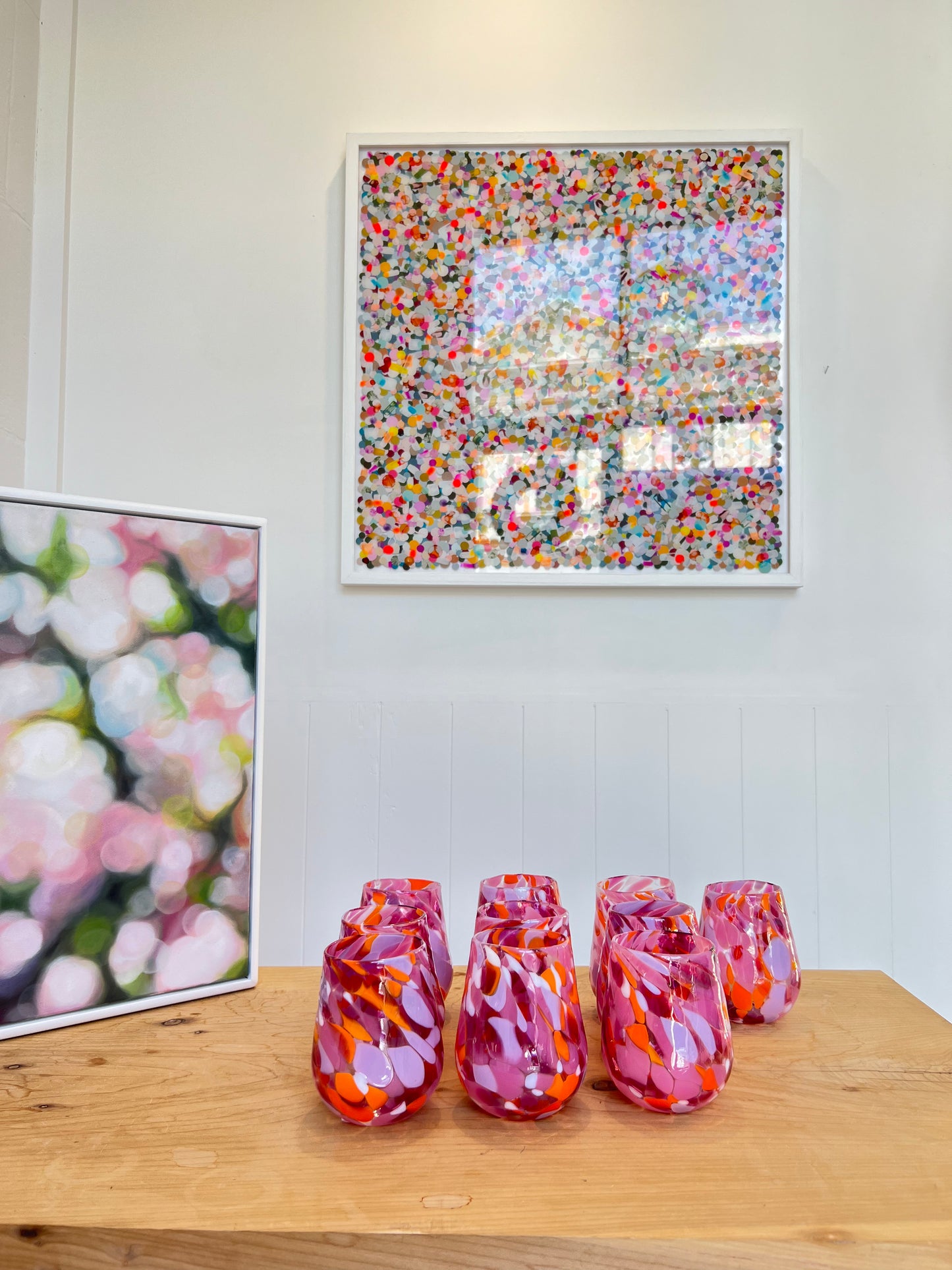 Handblown Glass Tumbler - 'Lush' Edition