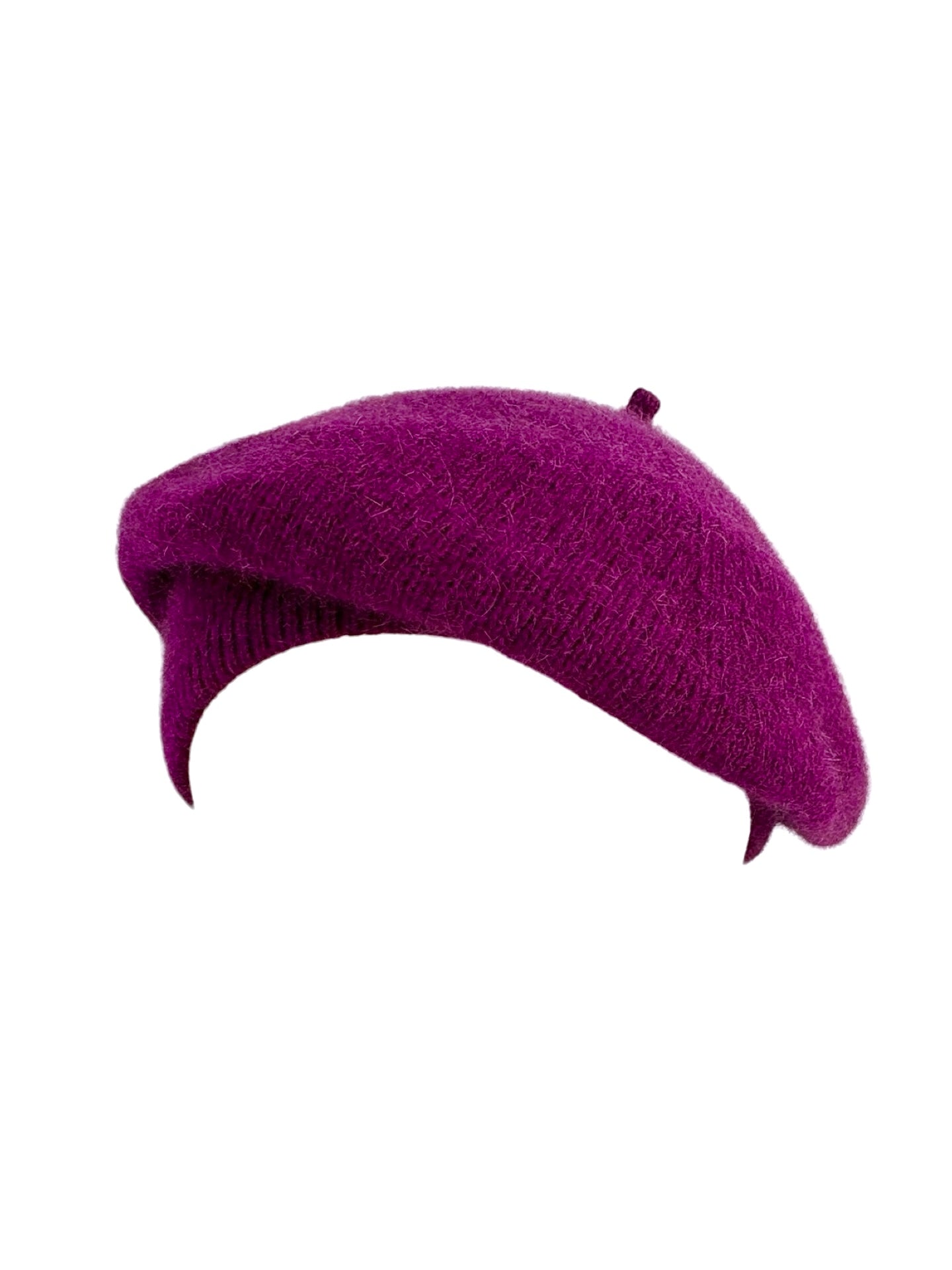 Possum Merino Beret - Berry
