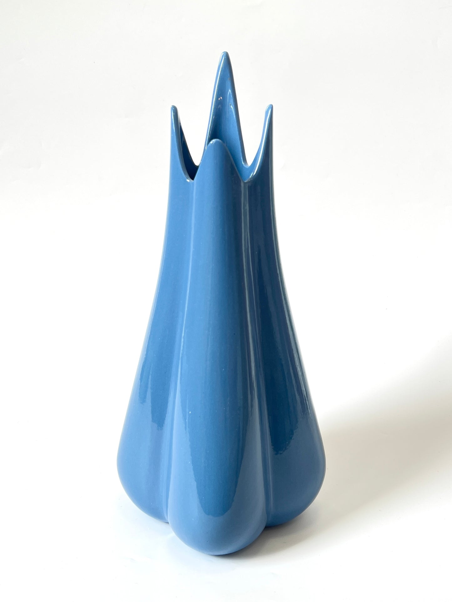 Lilium Vase - Glossy French Blue