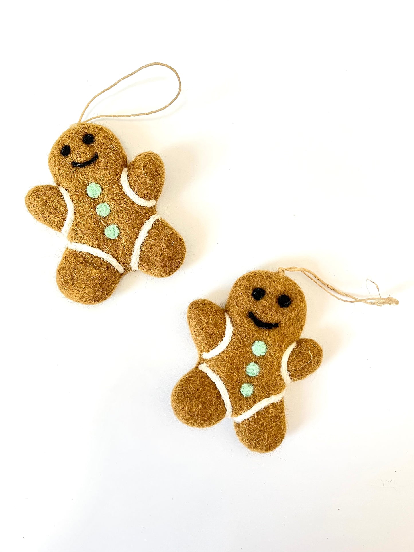 Felt Gingerbread Man Decoration