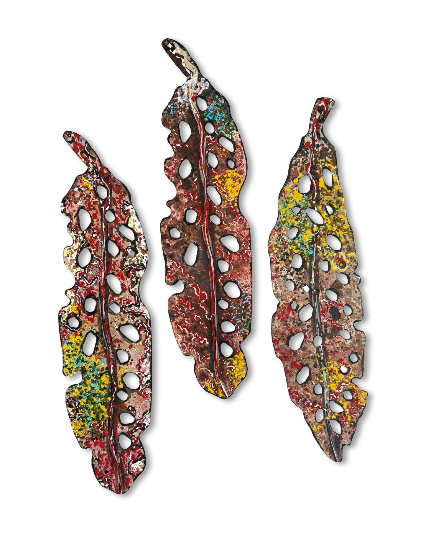 Medium Pohutukawa Leaf (21637)