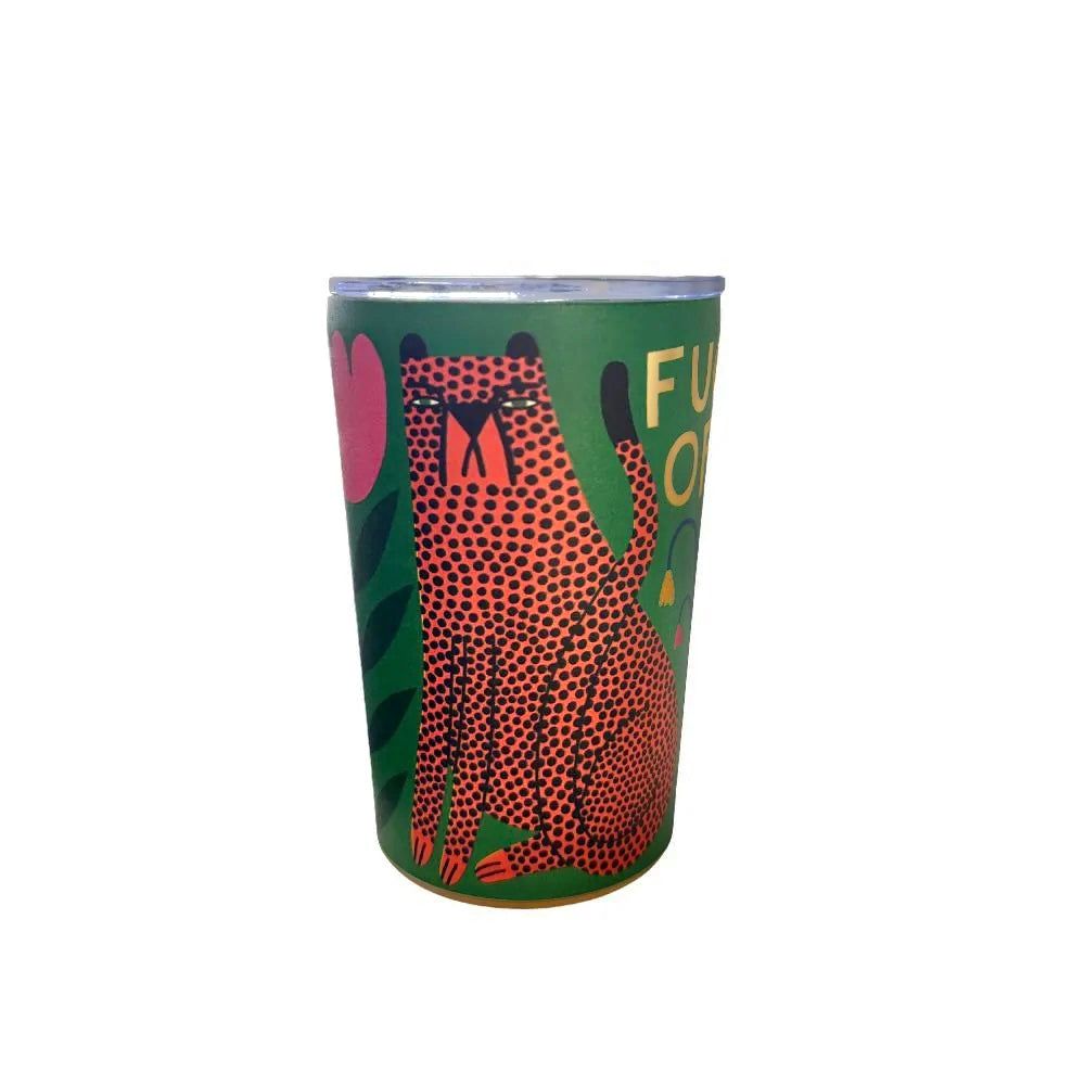 "Fuck Off" Illustrated Takeaway Cup by Studio Soph