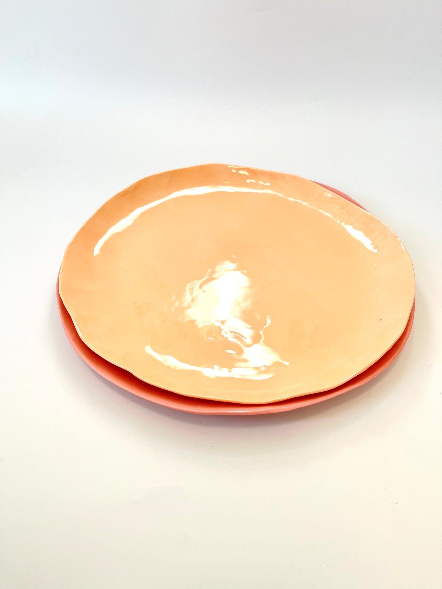 Coral Plate - One of a Kind Ceramic - 27cm