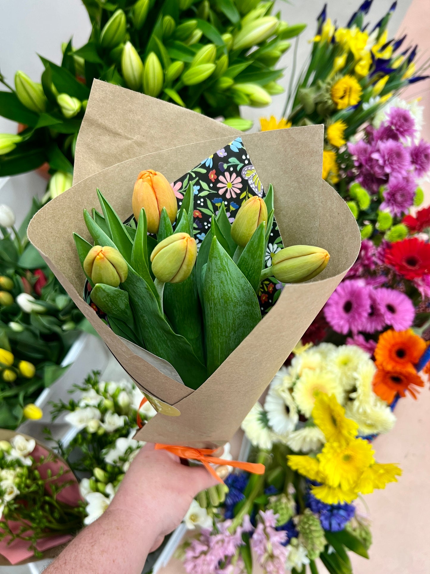 Bunch of Fresh Flowers - Seasonal, Assorted