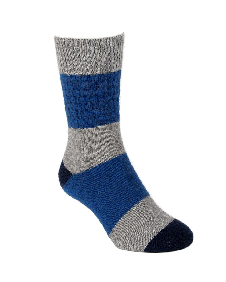 Gecko Possum Merino Socks - Lagoon