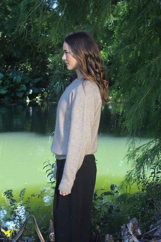 Possum Merino Jumper - Natural