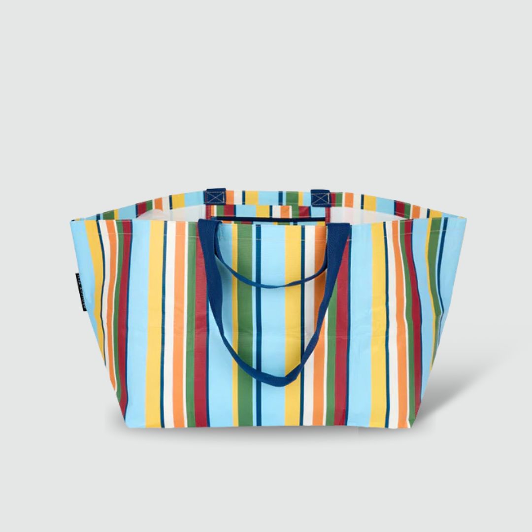 Oversized Tote - Retro Stripe