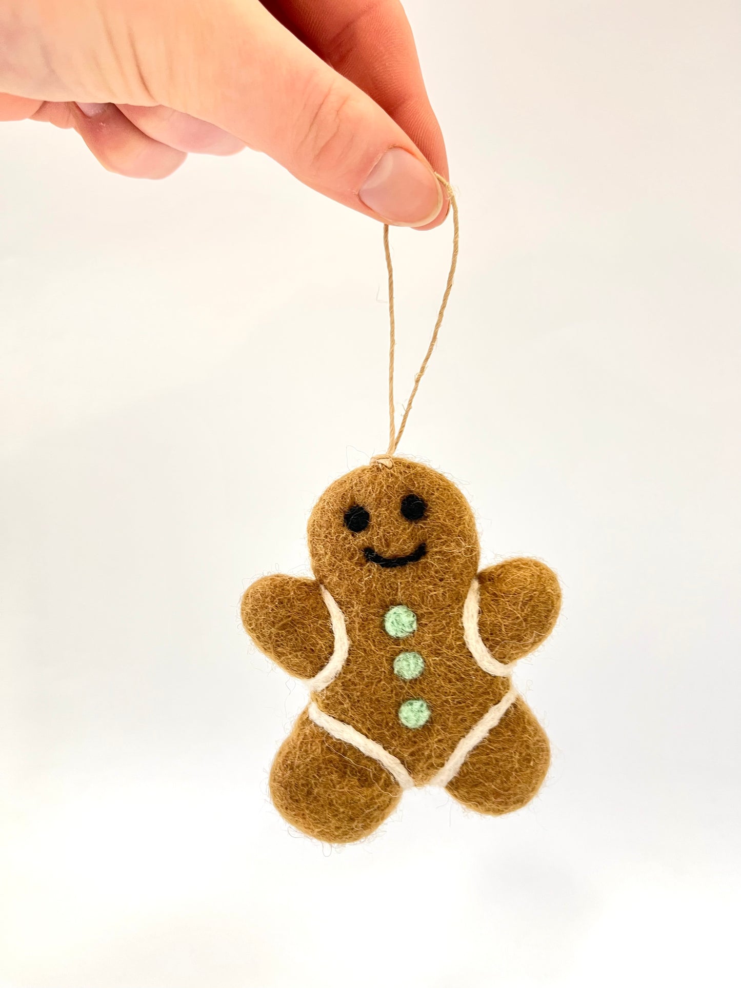Felt Gingerbread Man Decoration