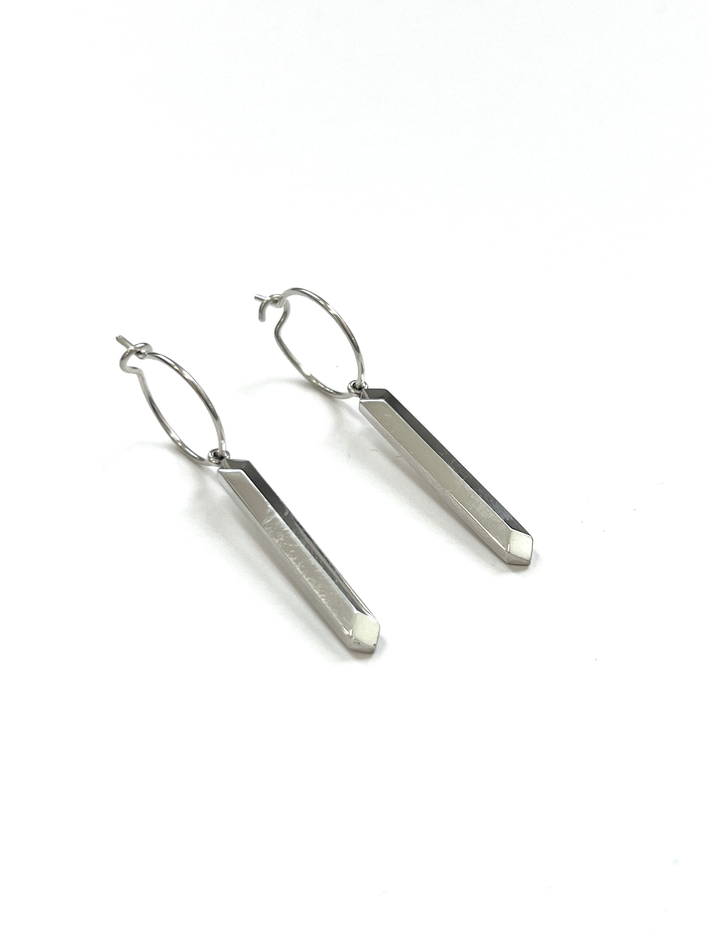 Maxi Pillar Hoop Earrings by Holly Howe