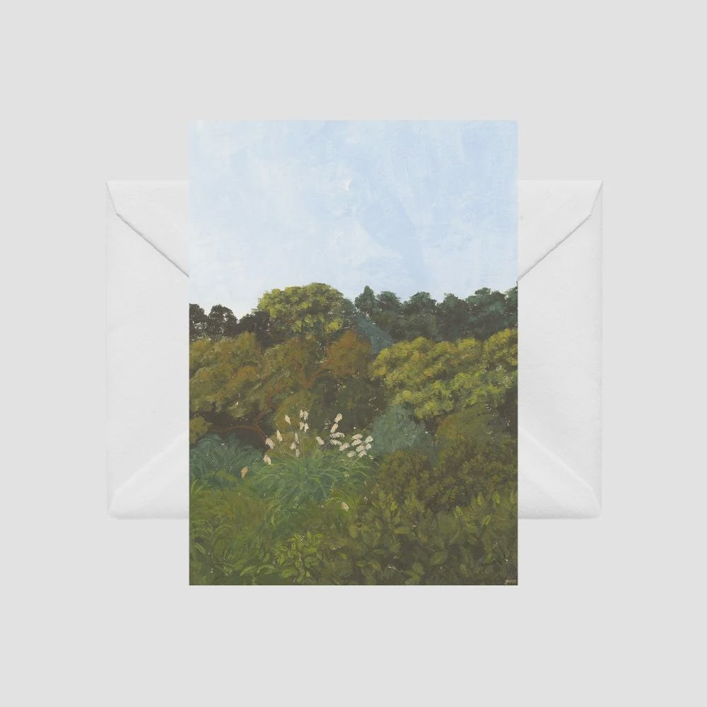 Aotearoa Dusk - Illustrated Card by Grace Wilkinson