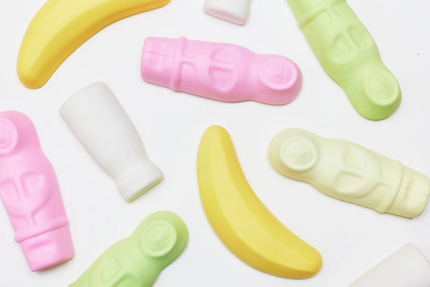 Porcelain "Banana" lolly artwork by Simon Lewis Wards