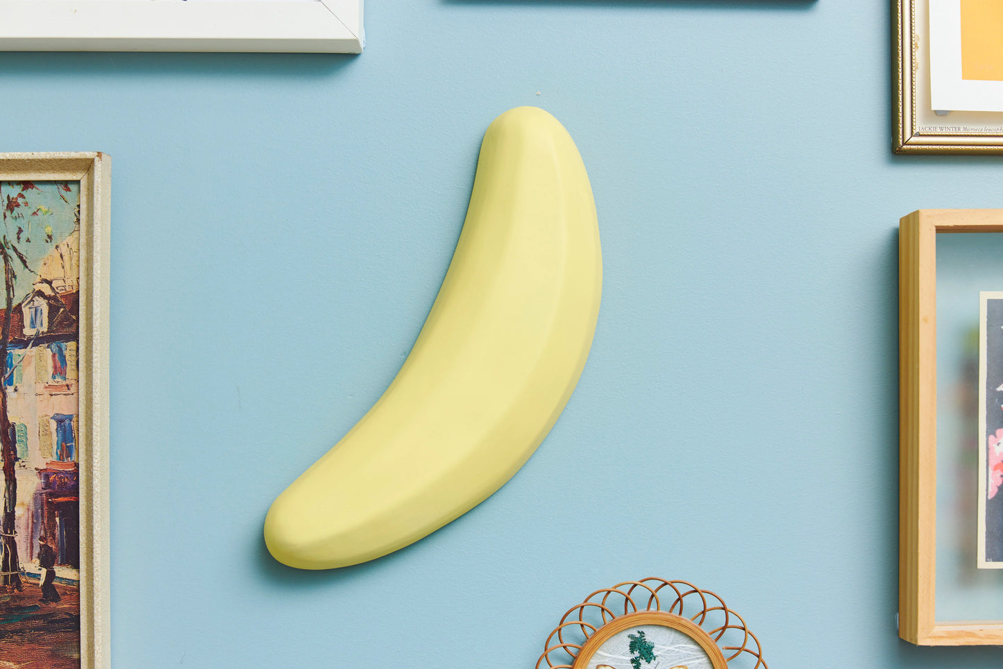 Porcelain "Banana" lolly artwork by Simon Lewis Wards