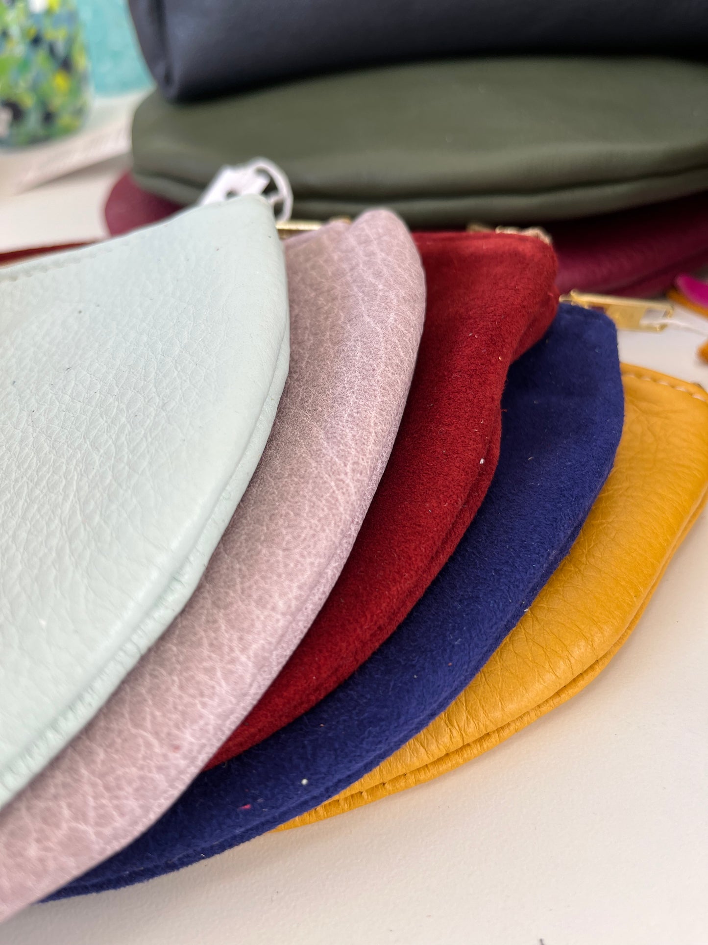 Curved Purse - Large - Spearmint