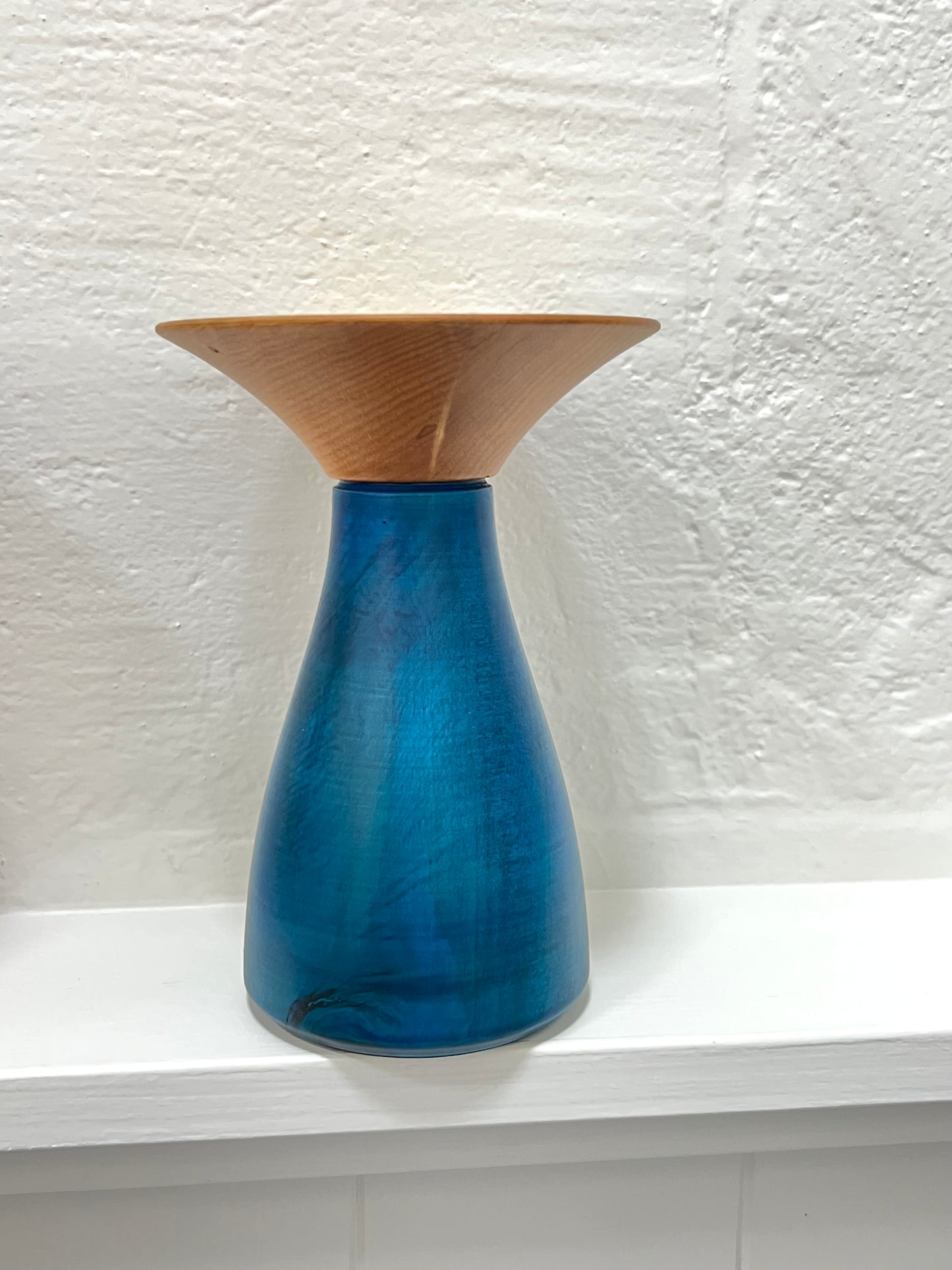 Rimu Tulip Vase - Teal