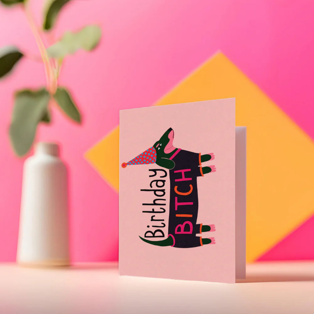 Birthday Bitch - Illustrated Card by Studio Soph