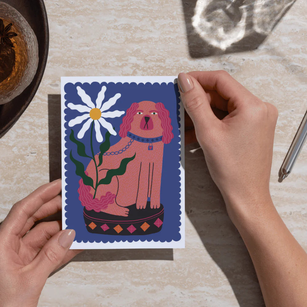 Dog - Illustrated card by Studio Soph