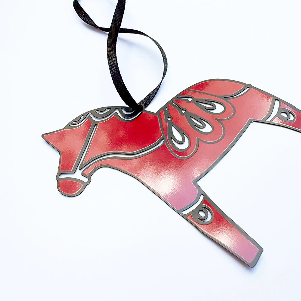 Dala Horse Christmas Ornament
