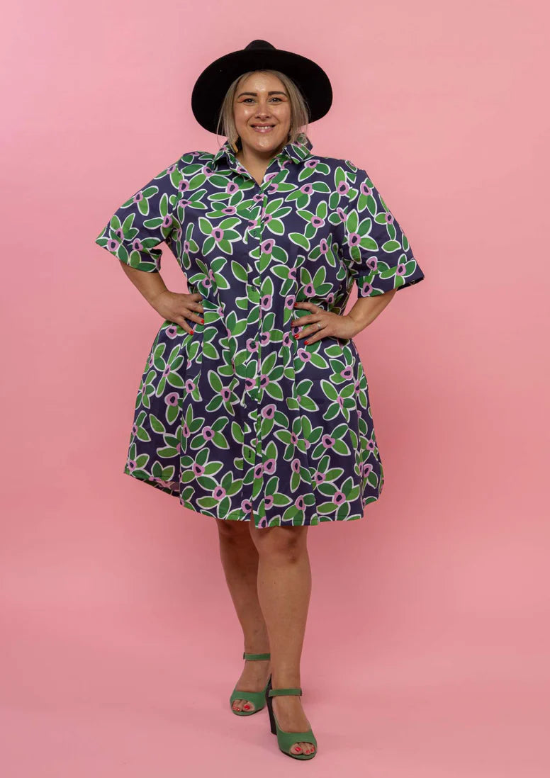 Jolie Shirt Dress - FloraNova