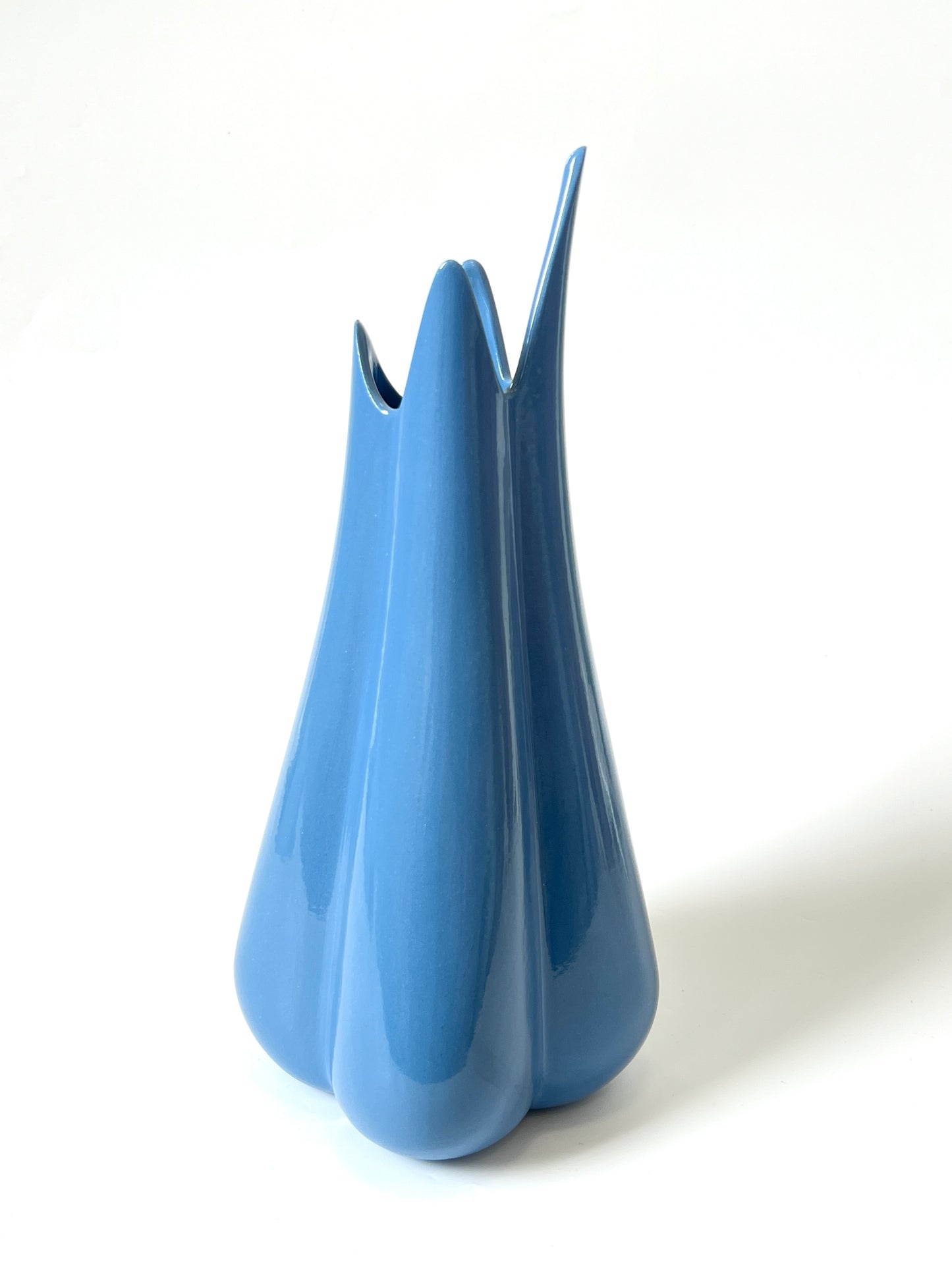 Lilium Vase - Glossy French Blue