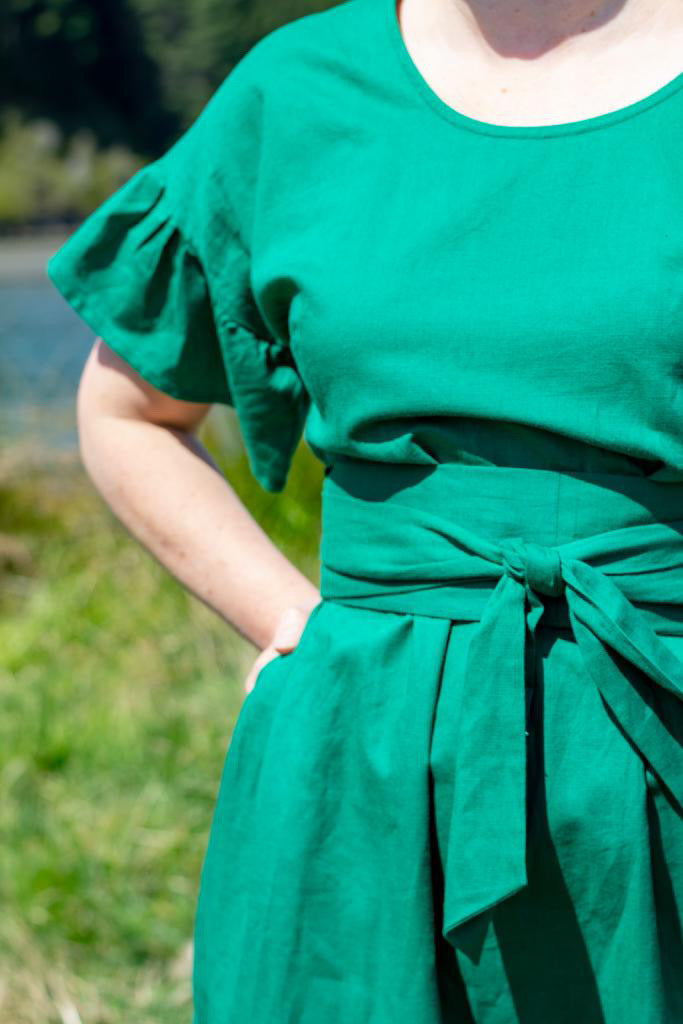 "Amelia" Dress - Marine