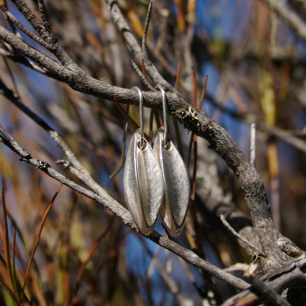 Hebe Pod Earrings in Sterling SIlver