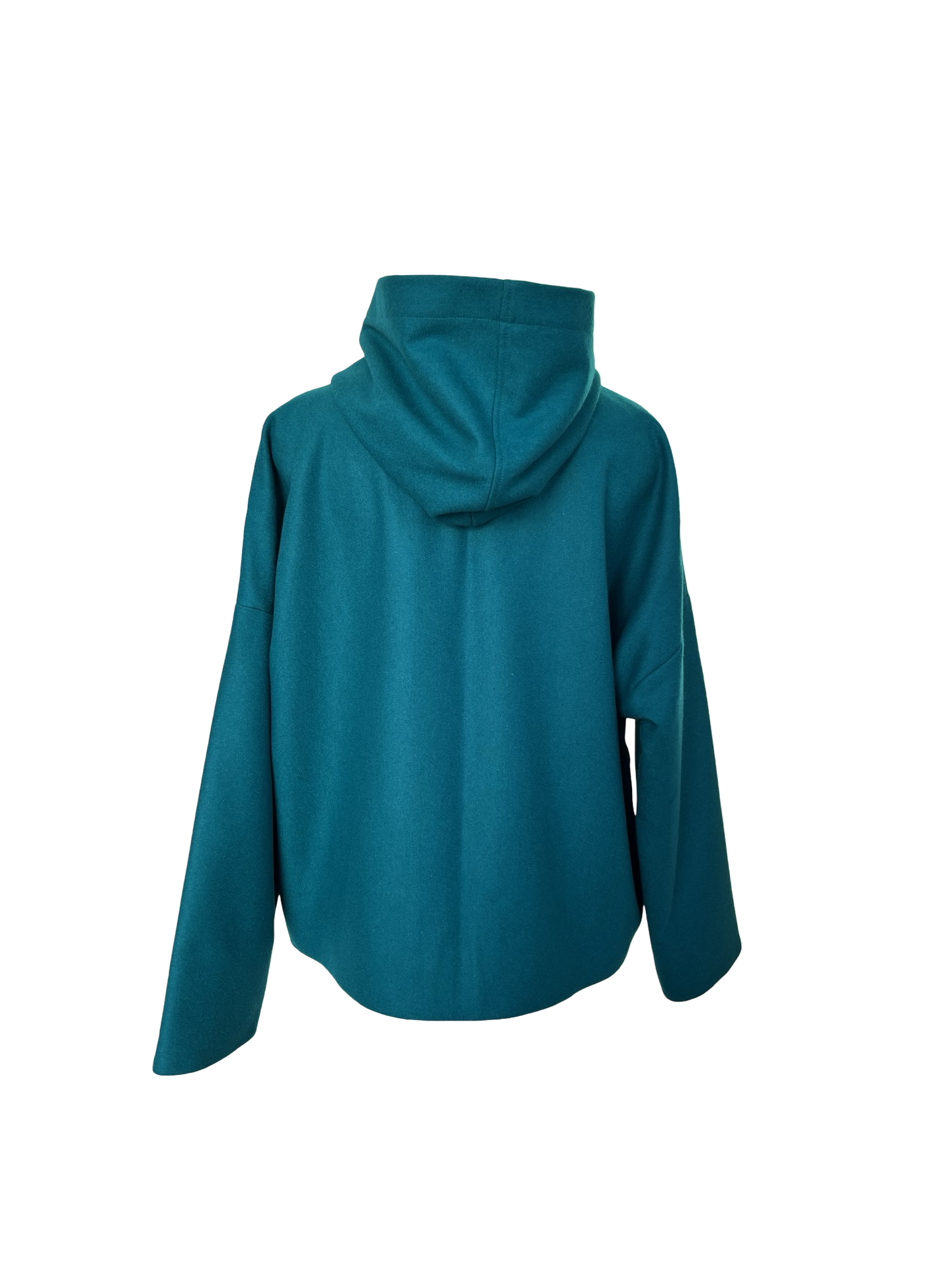 "Ava" Wool blend Jacket -  Aqua