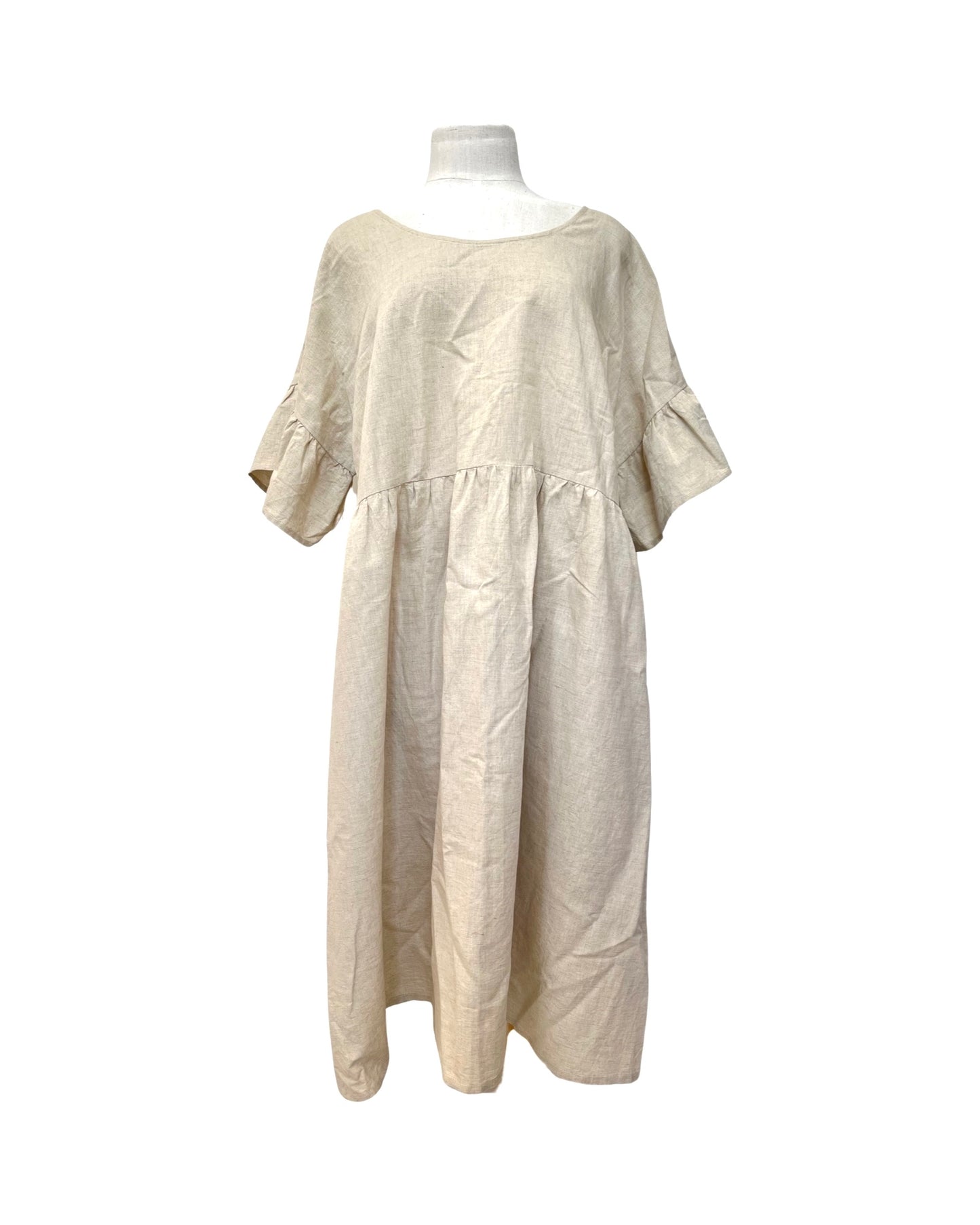 "Amelia" Dress - Natural