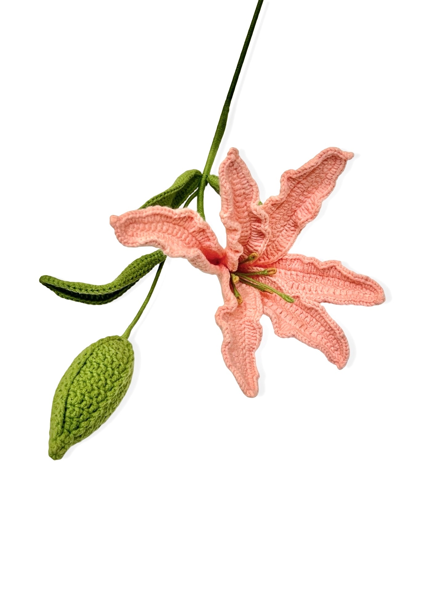 Crocheted Lily - Pink