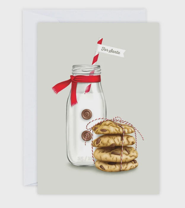 "For Santa" Greeting Card