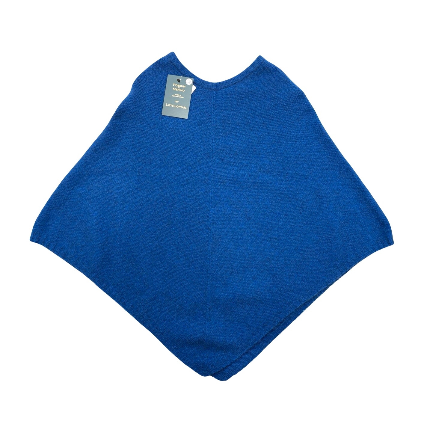 Possum Merino Poncho - Lagoon